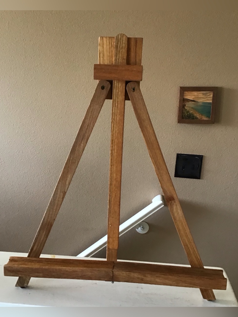 NEW Vintage Wooden Foldable Artist Easel by Aaron Brothers